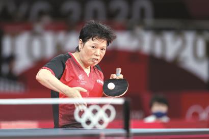 第五次出征奥运，58岁的倪夏莲惜败出局却没有遗憾