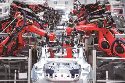 特斯拉上海超级工厂产能全球居首